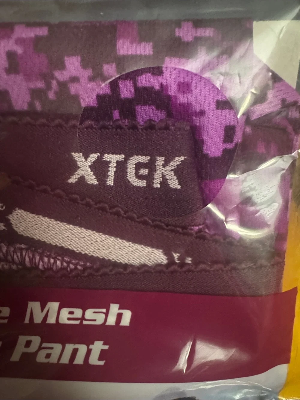 Women’s Performance Mesh Base Layer Pant - Purple Camo